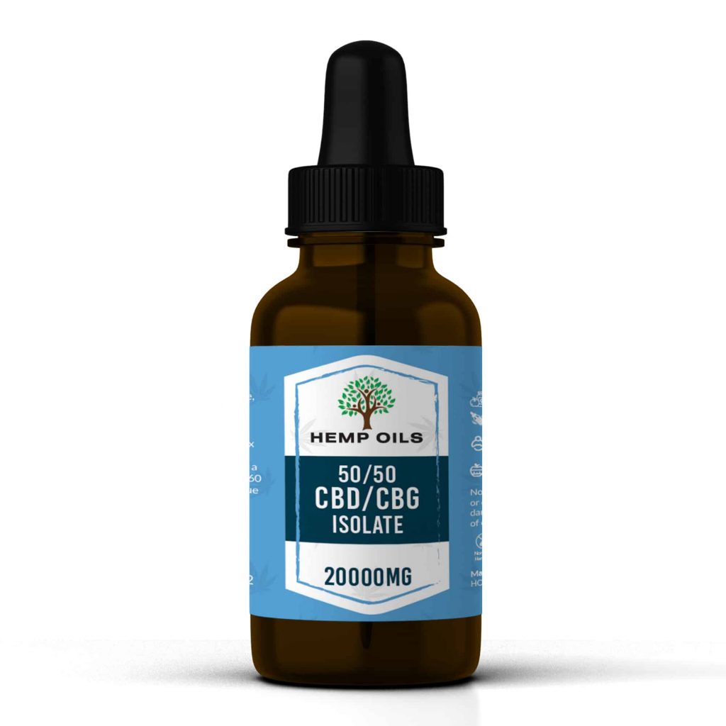 CBD/CBG Isolate Oils