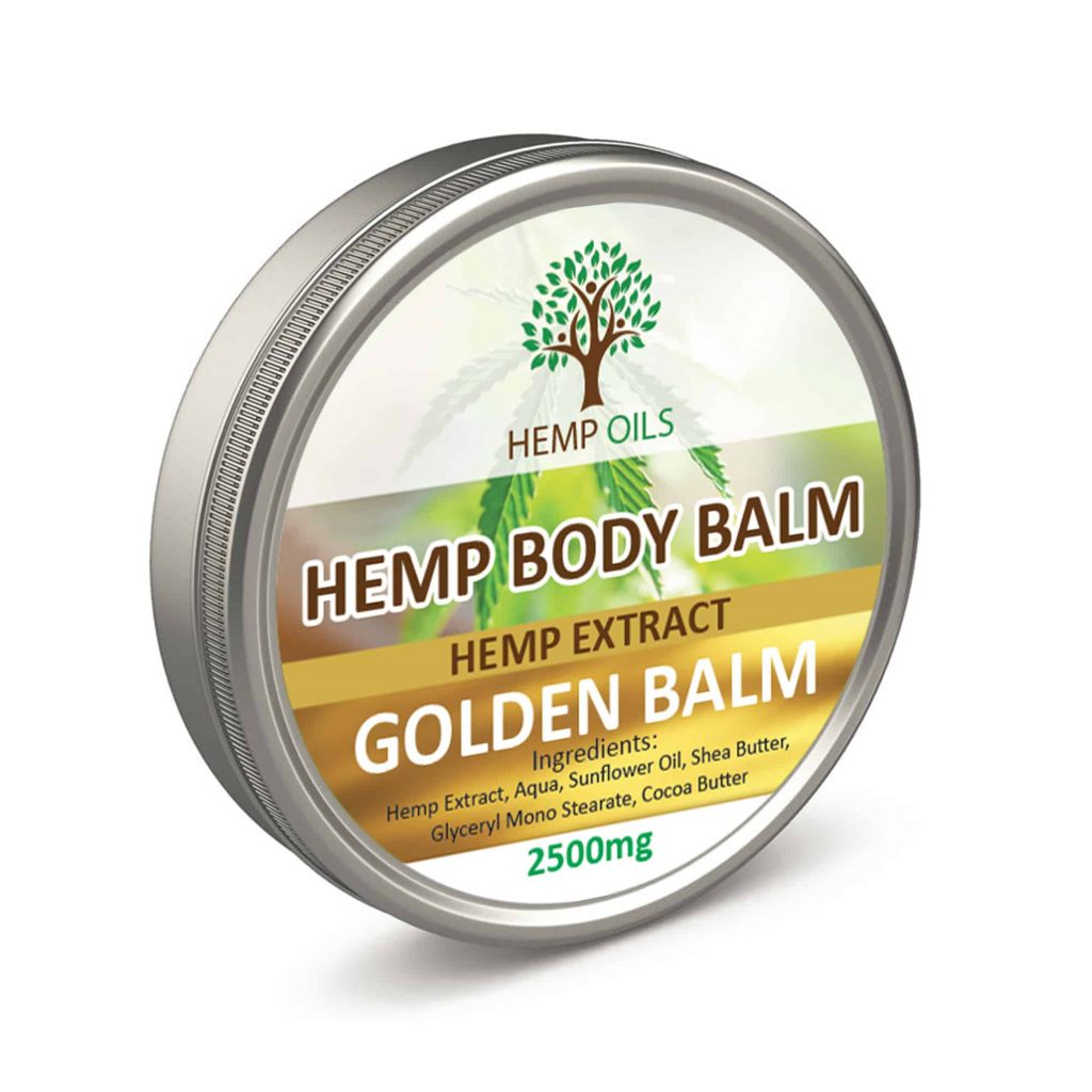 Golden Body Oil Balm – Topical Use