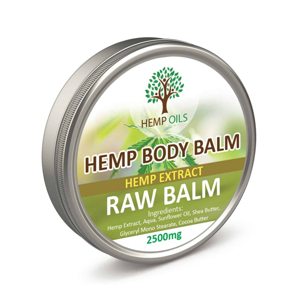 Raw CBD Body Oil Balm – Topical Use